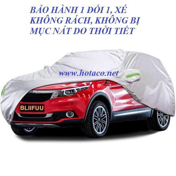 Bạt Phủ xe HUYNDAI KONA ,Vải Dù Dupont Oxford Tráng Nhôm Cách Nhiệt Cao Cấp Chống Nắng Mưa Bụi 2 lớp cao cấp