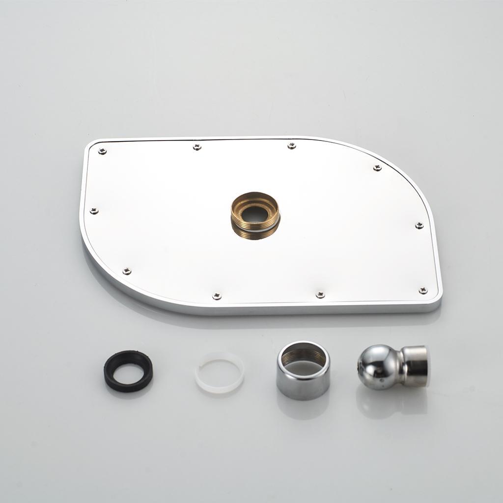 Marine High Flow Leaf  8" High Pressure Waterfall Stainless Steel