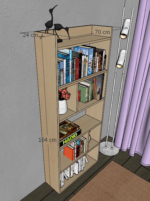 Kệ sách để sàn - Kệ trang trí MDF lõi xanh Chống ẩm Cao cấp
