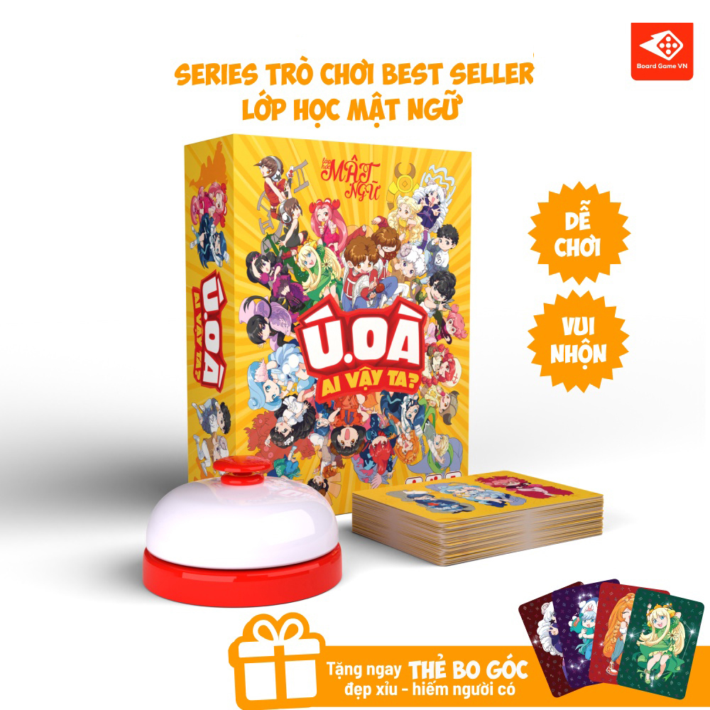 Ú ÒA - Ai Vậy Ta - Trò chơi Board Game mới nhất của Lớp Học Mật Ngữ - Kèm thẻ bo góc cung hoàng đạo siêu đẹp