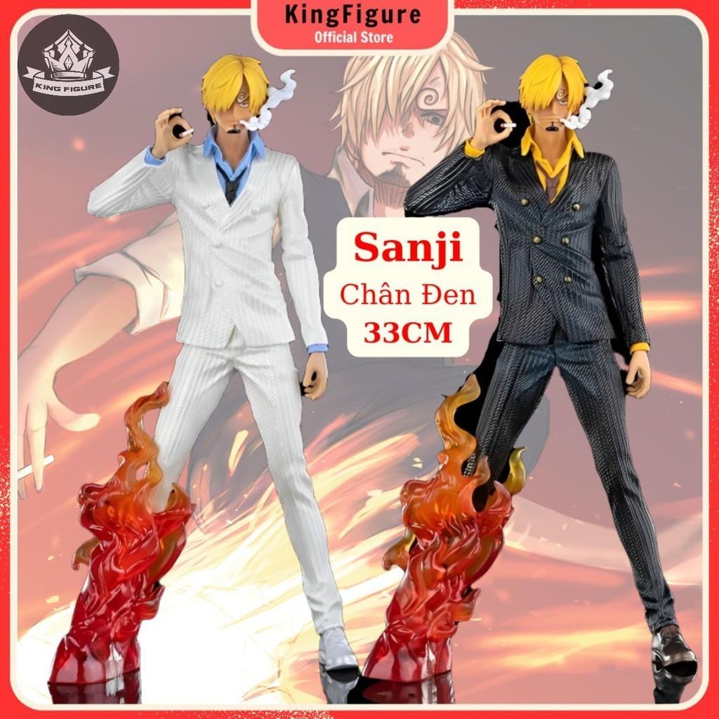 Mô Hình Sanji Chân Đen 33Cm Dáng Cao - Mô hình One Piece Cao Cấp, Figure Mô Hình Anmie One Piece Luffy Vua Hải