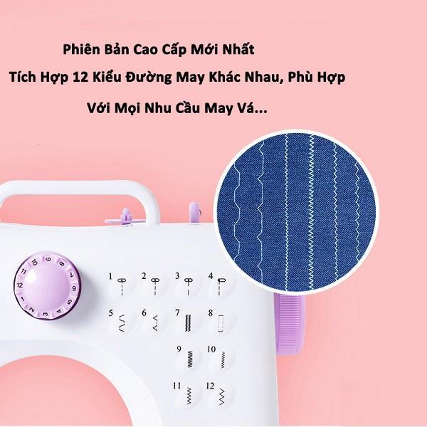 Máy khâu gia đình,Máy may mini mười hai kiểu may