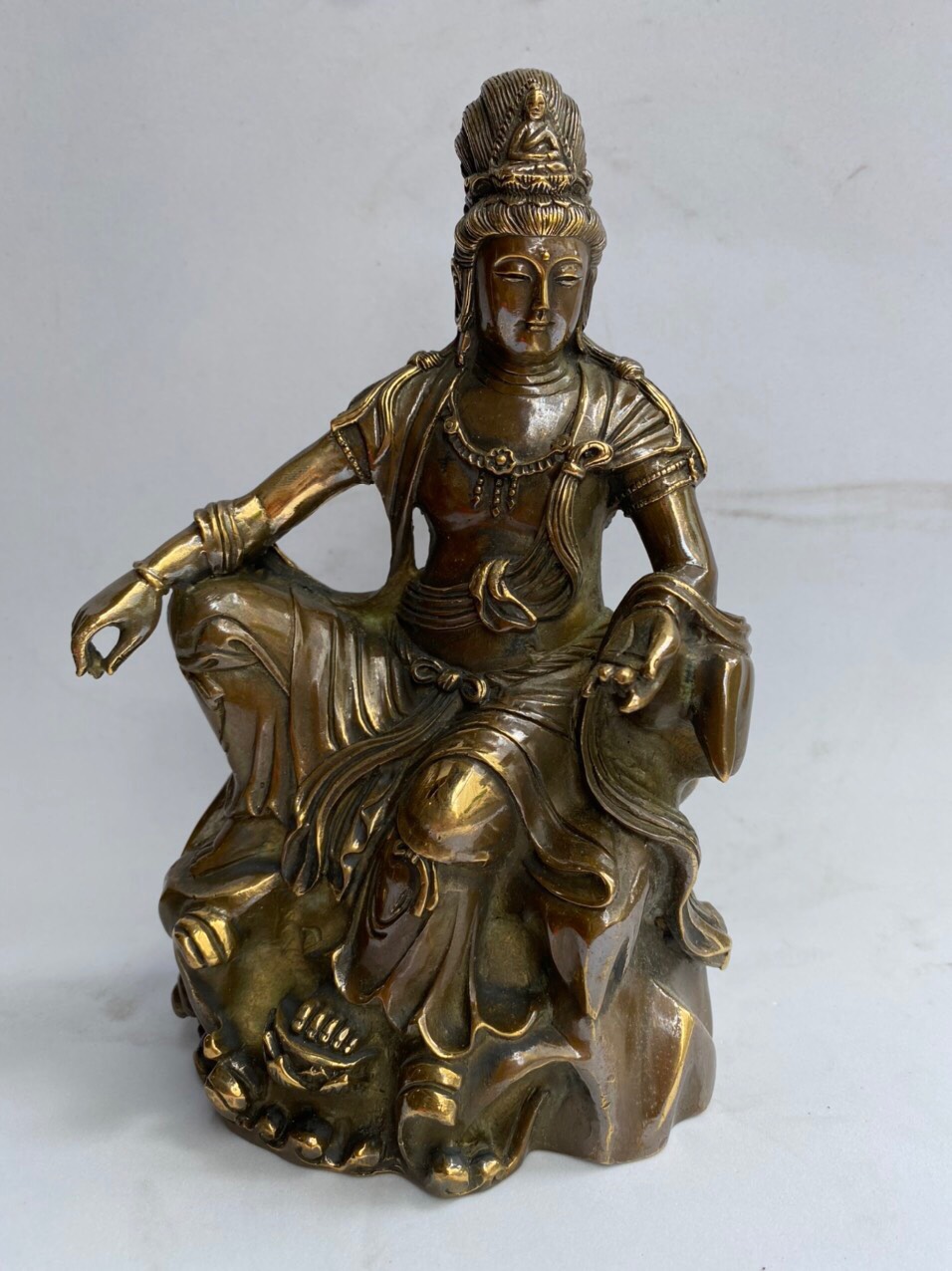 TƯỢNG ĐỒNG QUAN ÂM TỰ TẠI