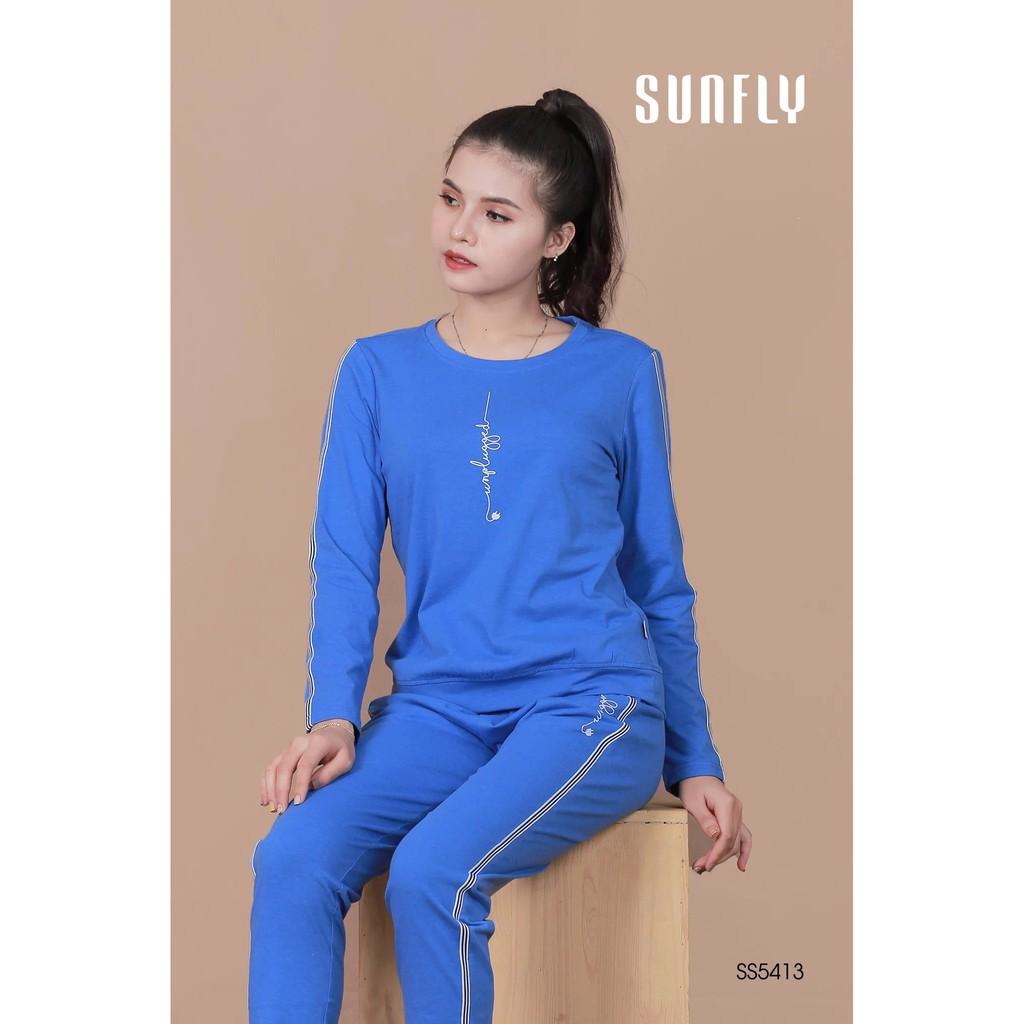 Bộ quần áo mặc nhà SUNFLY thu đông SS5413