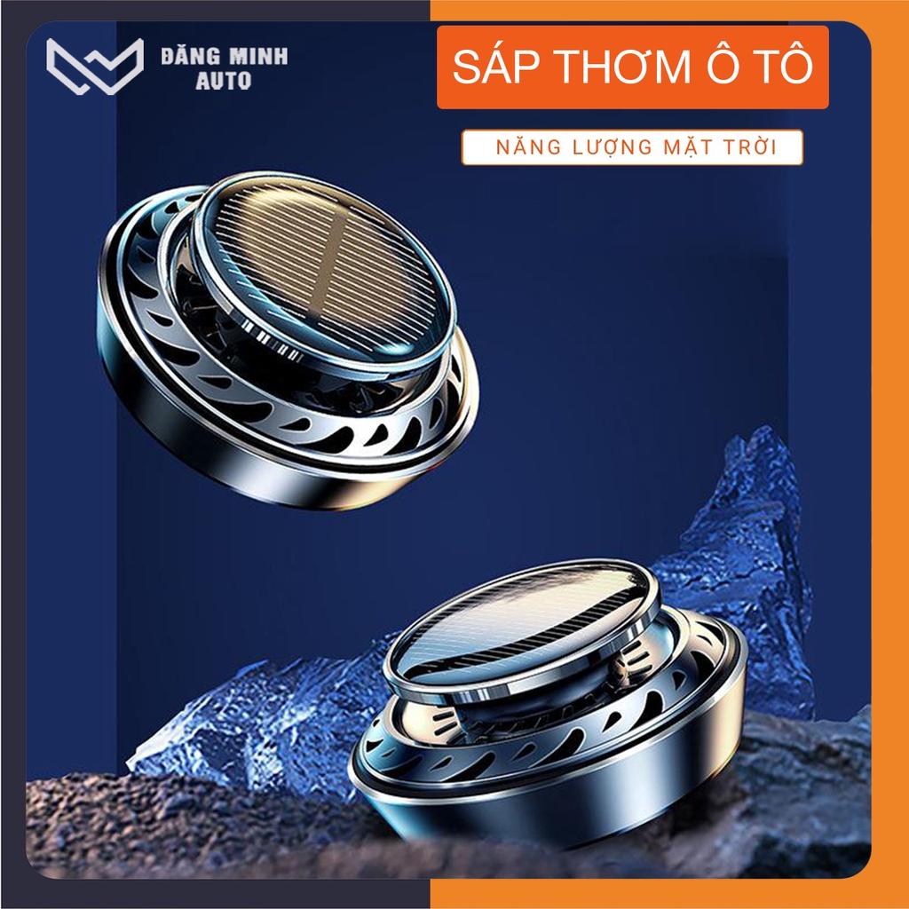 Sáp thơm khuếch tán tinh dầu xoay 360 độ sử dụng năng lượng mặt trời, nước hoa ô tô xe hơi cao cấp ST03