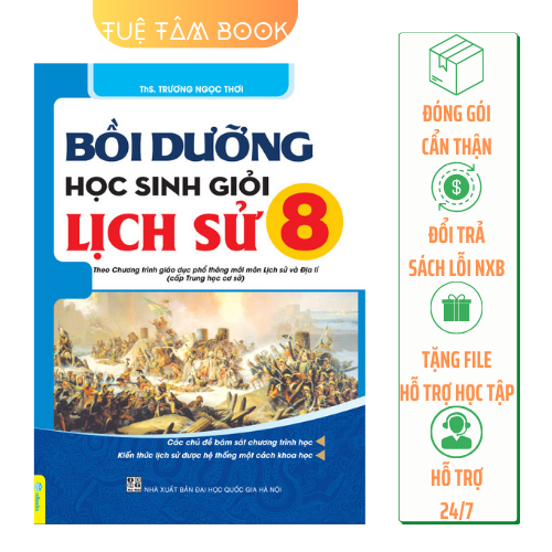 Sách - Bồi dưỡng học sinh giỏi Lịch sử 8