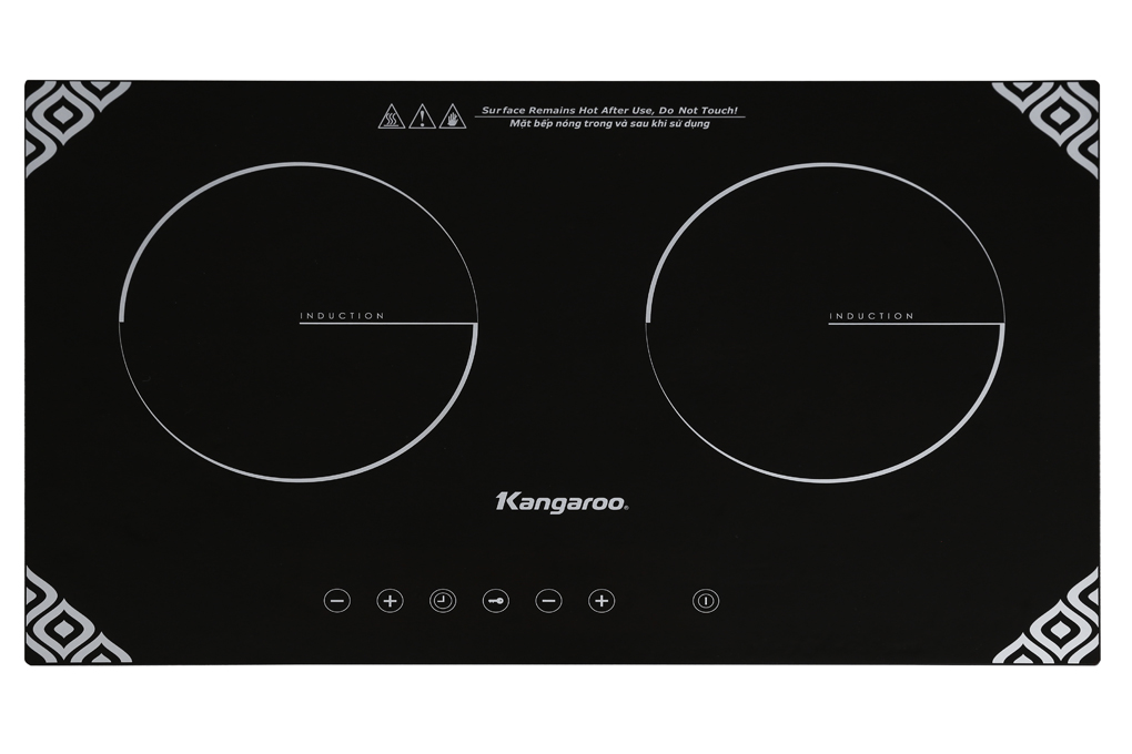Bếp Điện Từ Đôi Kangaroo KG498N (3100W) - Hàng chính hãng
