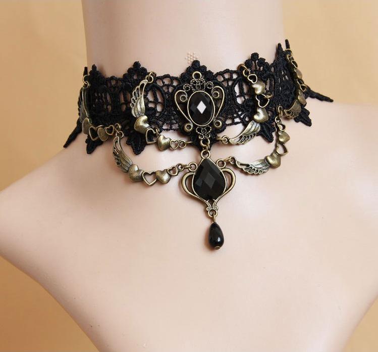 Bộ chocker dự tiệc 2 món sang trọng, quý phái
