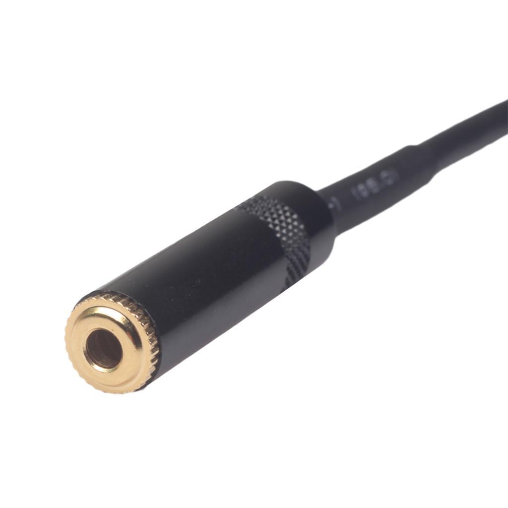 XLR Socket To 3.5 Mm Stereo Socket Cable | 0.1-2 Meters