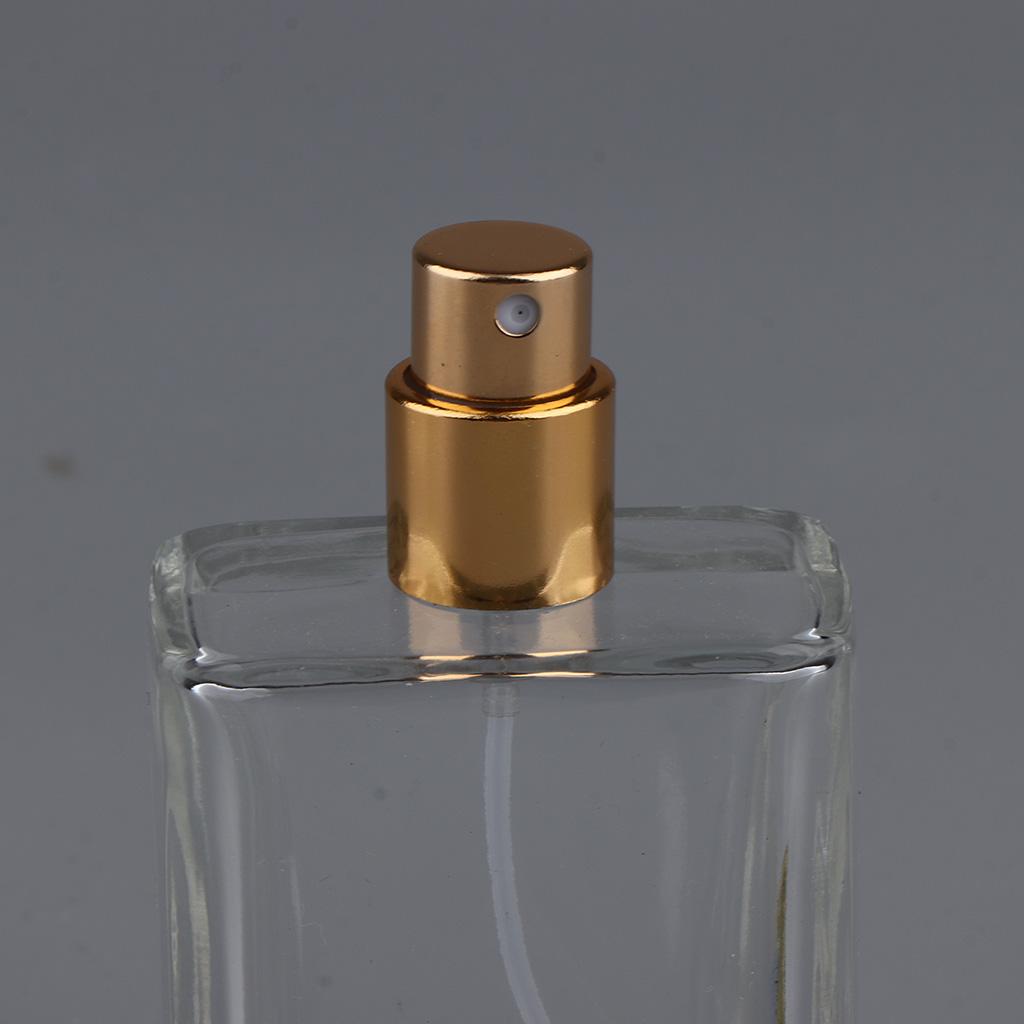 Nước Hoa Thủy Tinh Rỗng Chai Nước Hoa Aftershave Bình Xịt 50ml