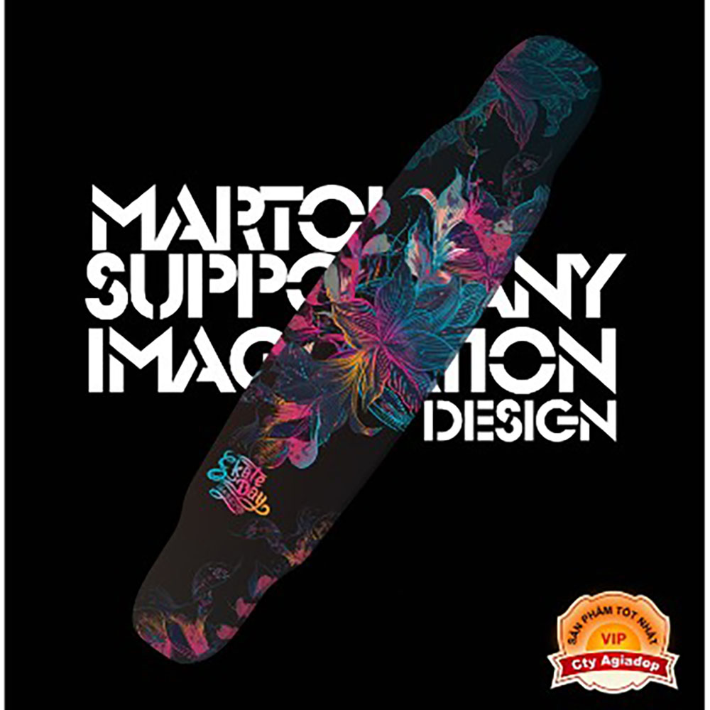 Ván trượt cao thủ Marktop dành cho người chơi chuyên nghiệp + Bộ bảo vệ chân tay