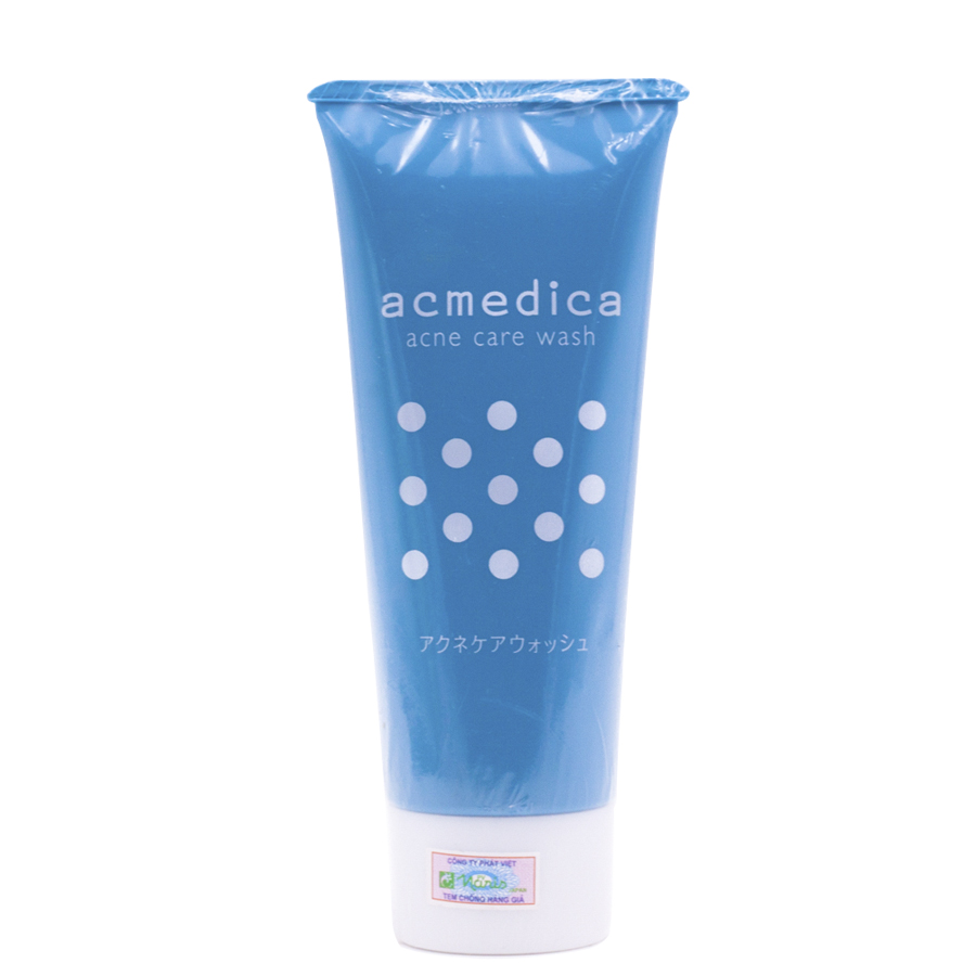 Sữa rửa mặt ngừa mụn Nhật Bản cao cấp Naris Cosmetic Acmedica Acne Care Wash (100g) – Hàng Chính Hãng