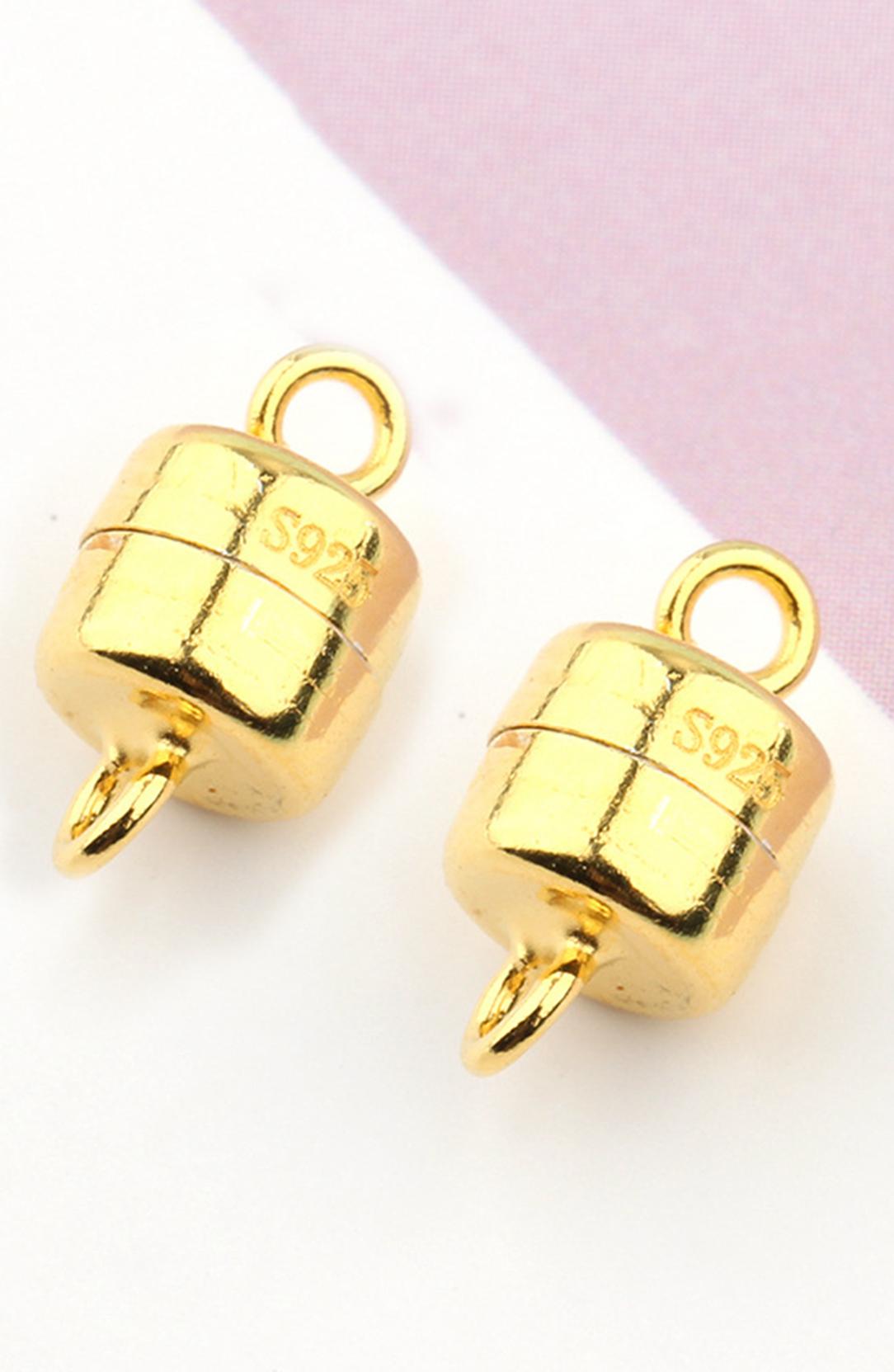 Combo 2 cặp charm bạc nam châm bạc treo - Ngọc Quý Gemstones