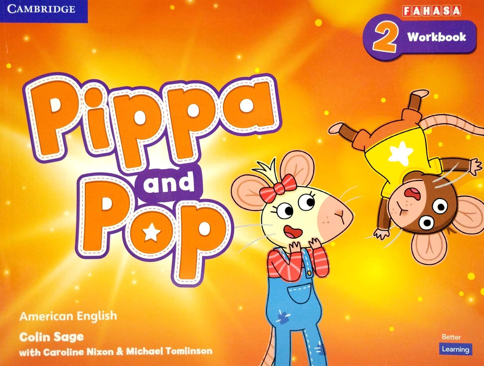 Sách ngoại văn: Sách Giáo Trình Tiếng Anh Mẫu Giáo - Pippa And Pop Ame