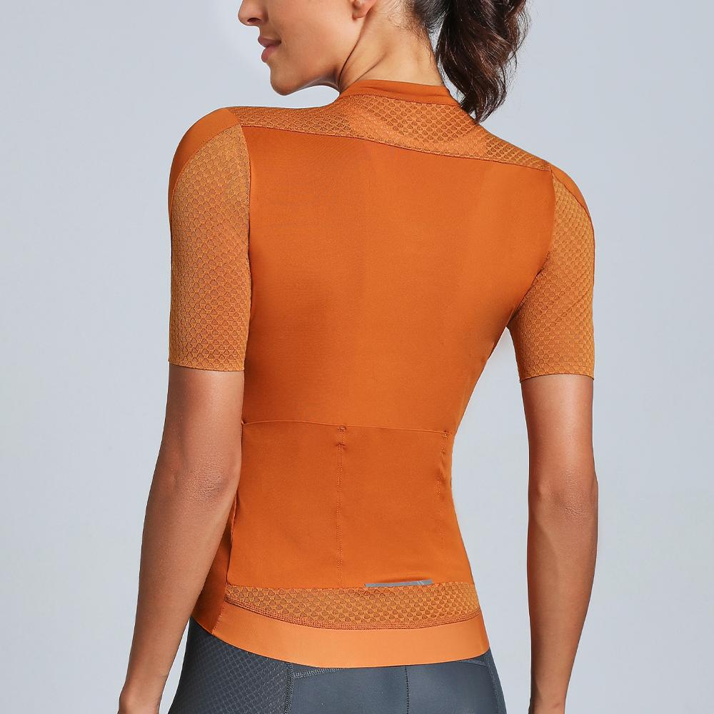 Ykywbike Nữ Đi Xe Đạp Áo Mùa Hè Chống Tia Uv Đi Xe Đạp Xe Đạp Quần Áo Thoáng Núi Nữ Xe Đạp Quần Áo Color: YJZ582W black Size: Asia XXL