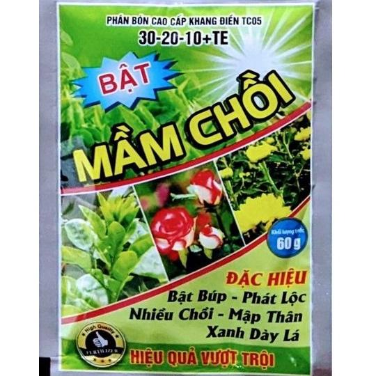 Bật Mầm Chồi 60g. Kích Bật Chồi, Bật Lộc, Xanh Lá Khỏe Cây Dành Cho Hoa, Cây Cảnh