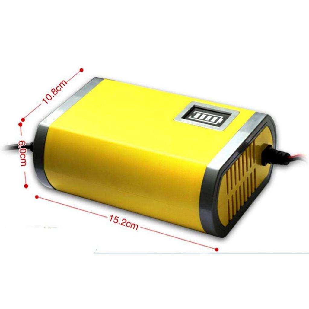 Bộ sạc acquy oto,Bộ sạc bình acquy 12v 2A thông minh