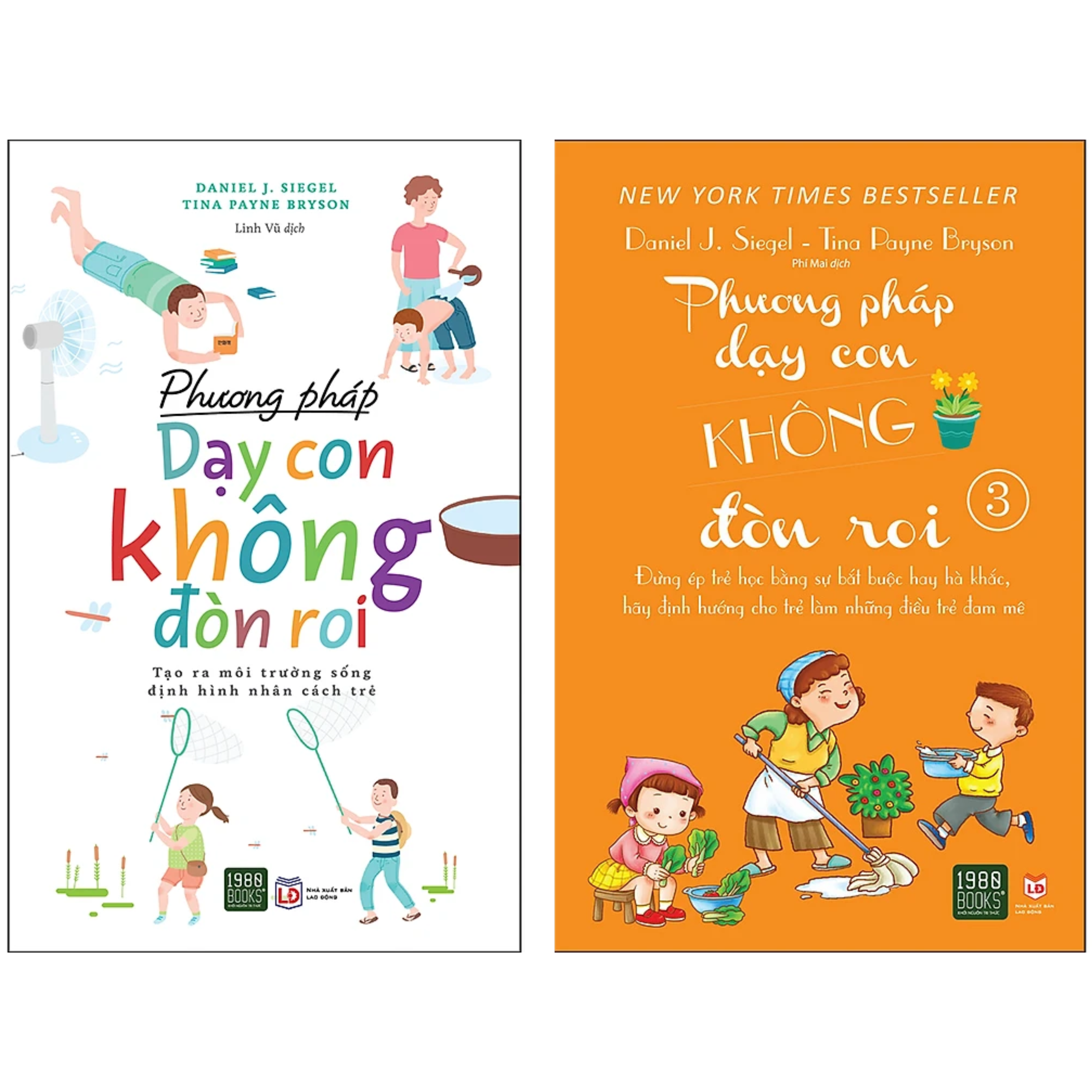 Combo 2 cuốn: Phương Pháp Dạy Con Không Đòn Roi