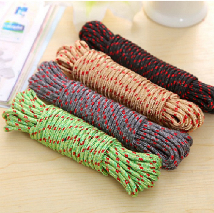 Combo 2 Cuộn Dây Phơi, Dây Buộc Màn Bọc Vải 10m
