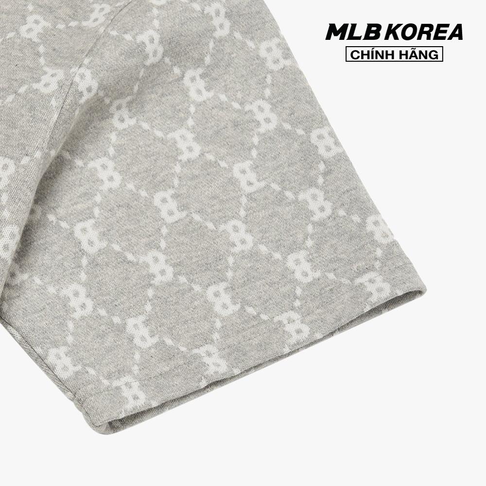 MLB - Áo thun phom suông ngắn tay Diamond Monogram 3ATSM3023-43MGS