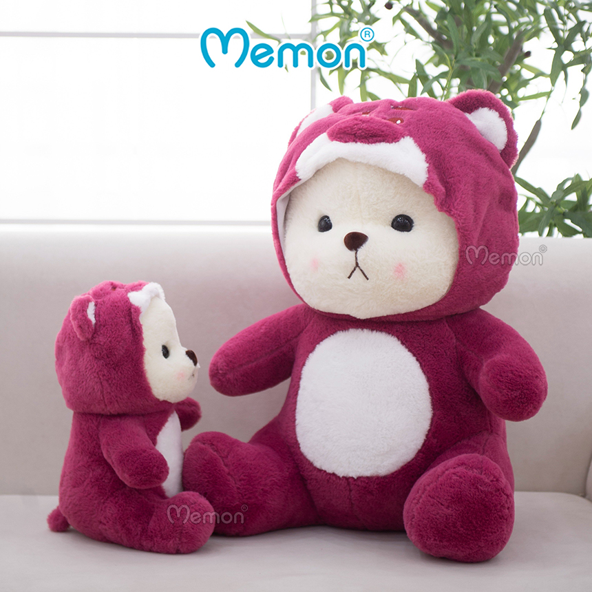 Gấu Bông Teddy Lena Cosplay Lotso 35cm - 60cm Cao Cấp Memon