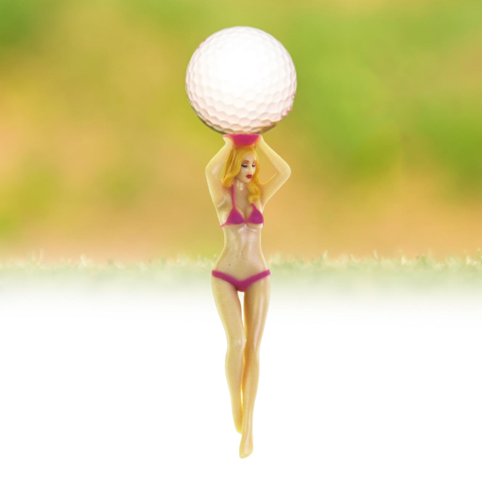 2x Bikini Woman Golf Professional Tees, Novelty Golf Professional Tees Golf Tee, Home Women Golf Professional Tees for Golf Accessories
