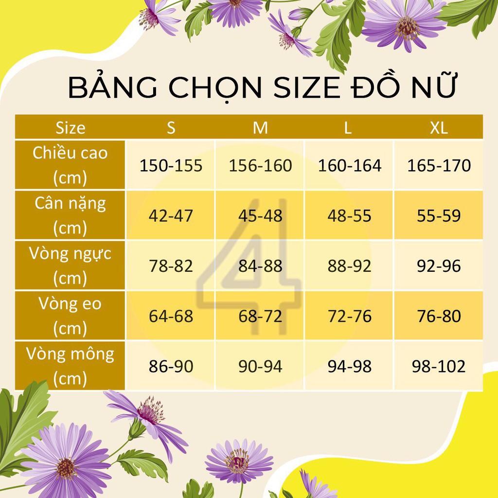 Áo phông nữ 4LOVA cộc tay cúc họa mi phong cách Hàn Quốc