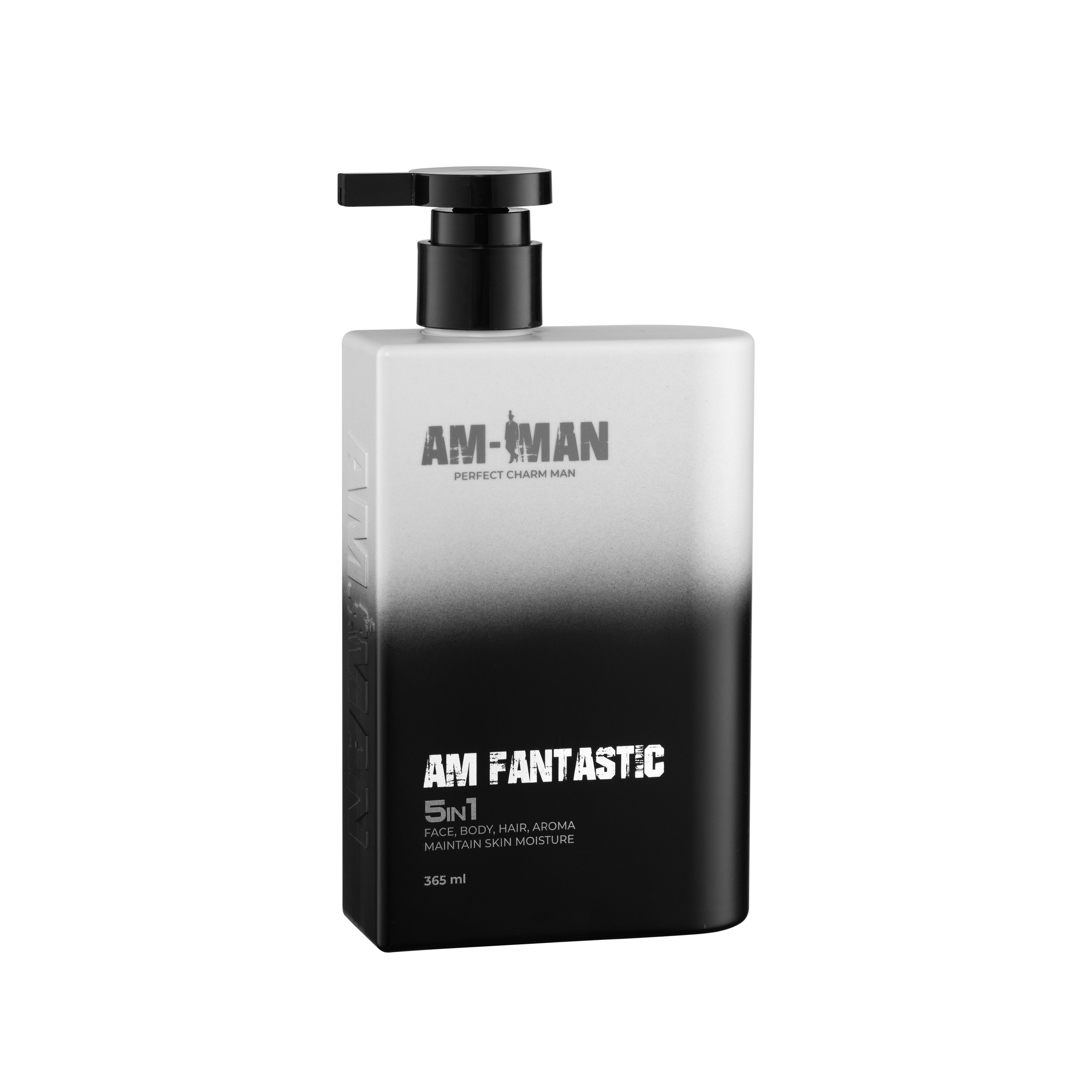 Sữa tắm gội nam hương nước hoa 5 in 1 AM-MAN AM FANTASTIC 365ml