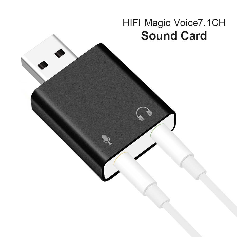 ROGTZ Đầu Usb Sound Card 7.1 - HIFI Magic Voice 7.1CH - Hàng Nhập Khẩu