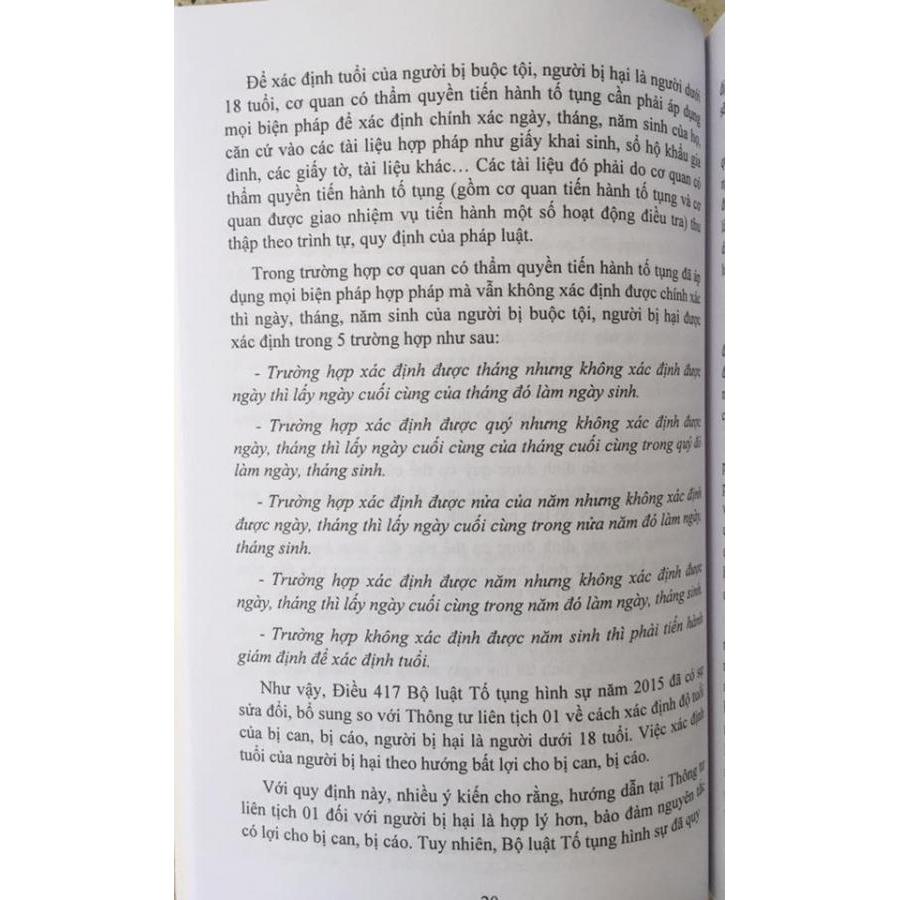 Bình luận Bộ Luật Hình Sự năm 2015 - Phần Các Tội Phạm