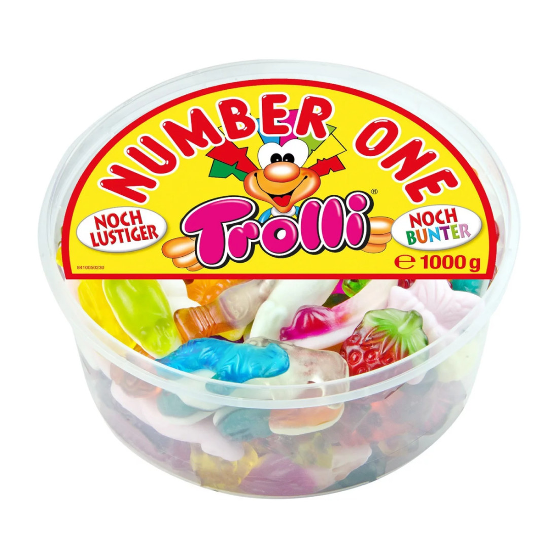 Kẹo dẻo Trolli Number One thập cẩm hộp 1kg