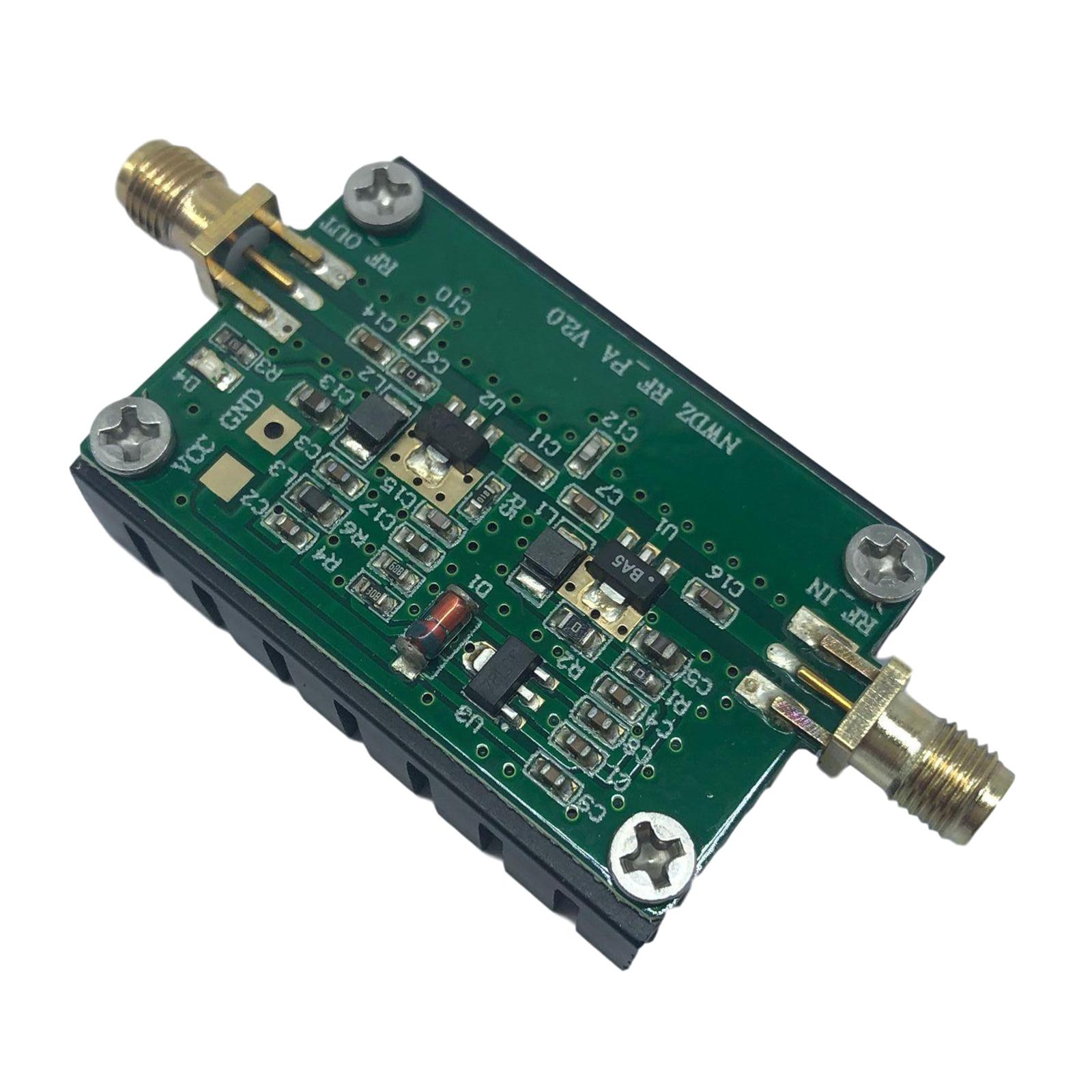 2-700MHz Broadband 35 dB High Gain LNA Low Noise RF Amplifier Module Ham Radio for Shortwave FM TV Audio