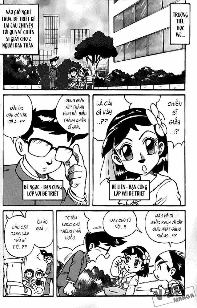 hiệp sĩ giấy - origami fighter chapter 1 24