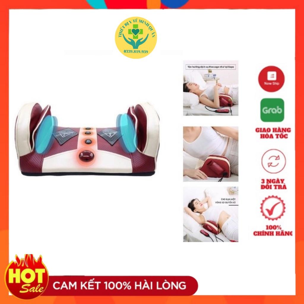 Máy massage lưng, hông, eo cao cấp  có rung, túi khí,xung điện chuyên mát xa lưng, thắt lưng, cột sống BEAME BM-L67