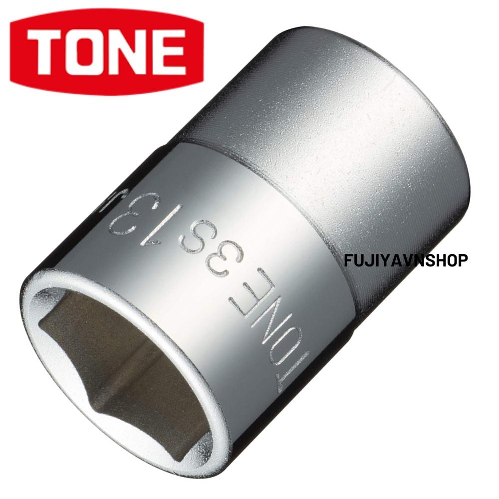 Đầu tuýp 6 cạnh ngắn Tone HP3S-13 ra đầu lục giác 13mm