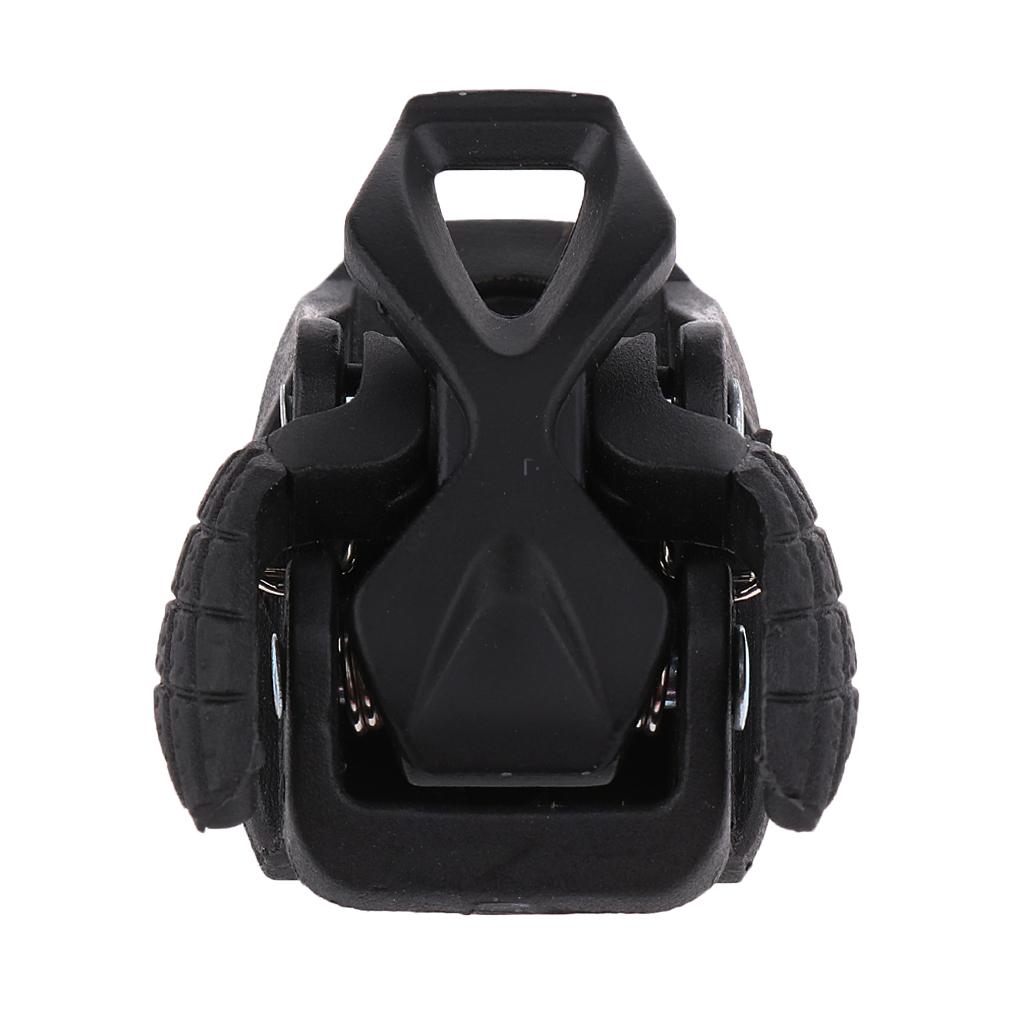 2xInline Roller Skate Replacement Spider Buckle Clasp with Screw Fasten Strap