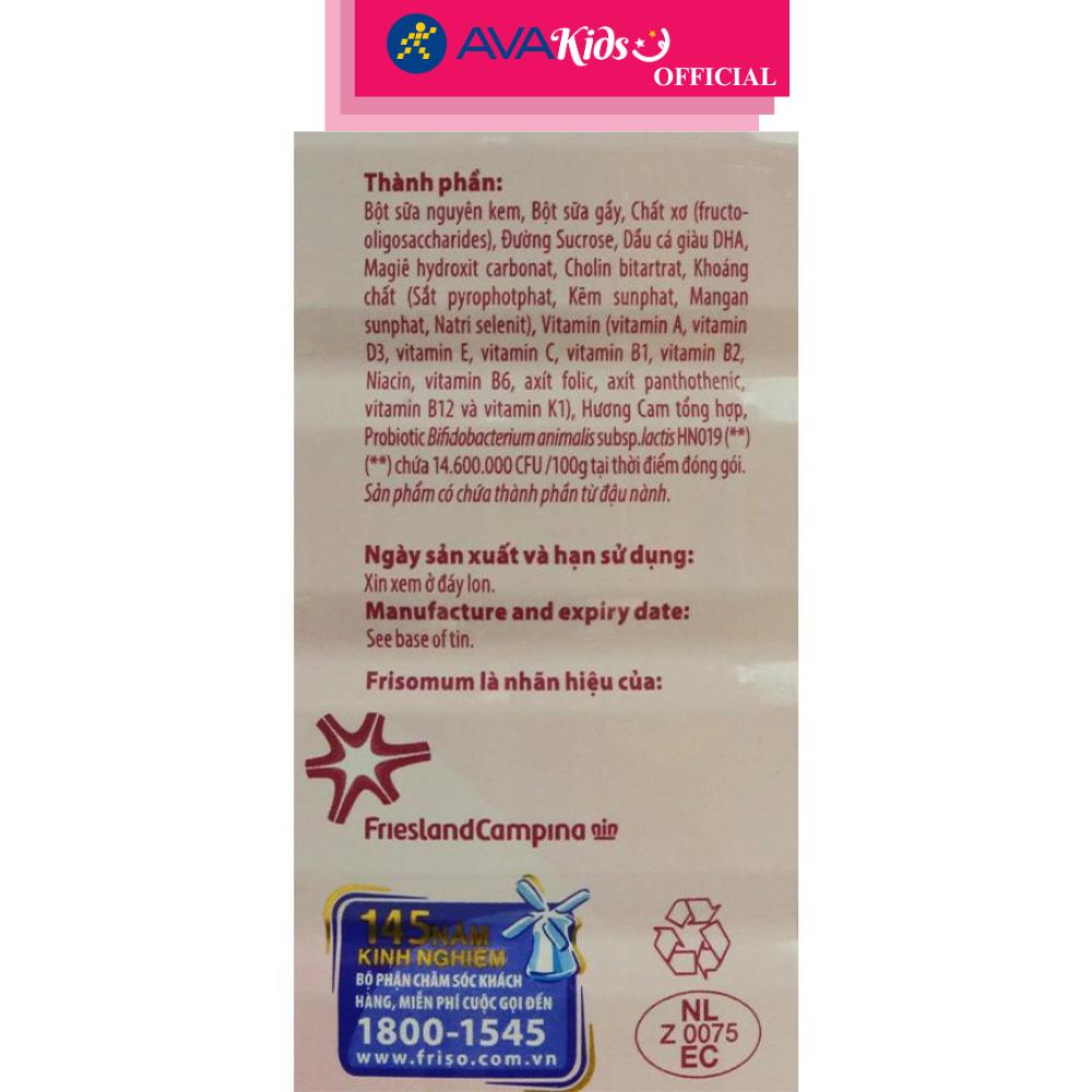 Sữa bầu Frisomum Gold hương cam 900g - Hàng Chính Hãng