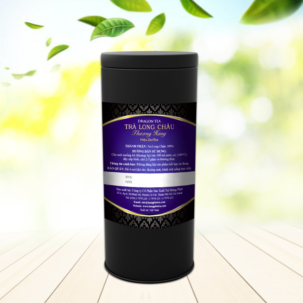 Trà Long Châu Thượng Hạng 100g - Premium Dragon Tea