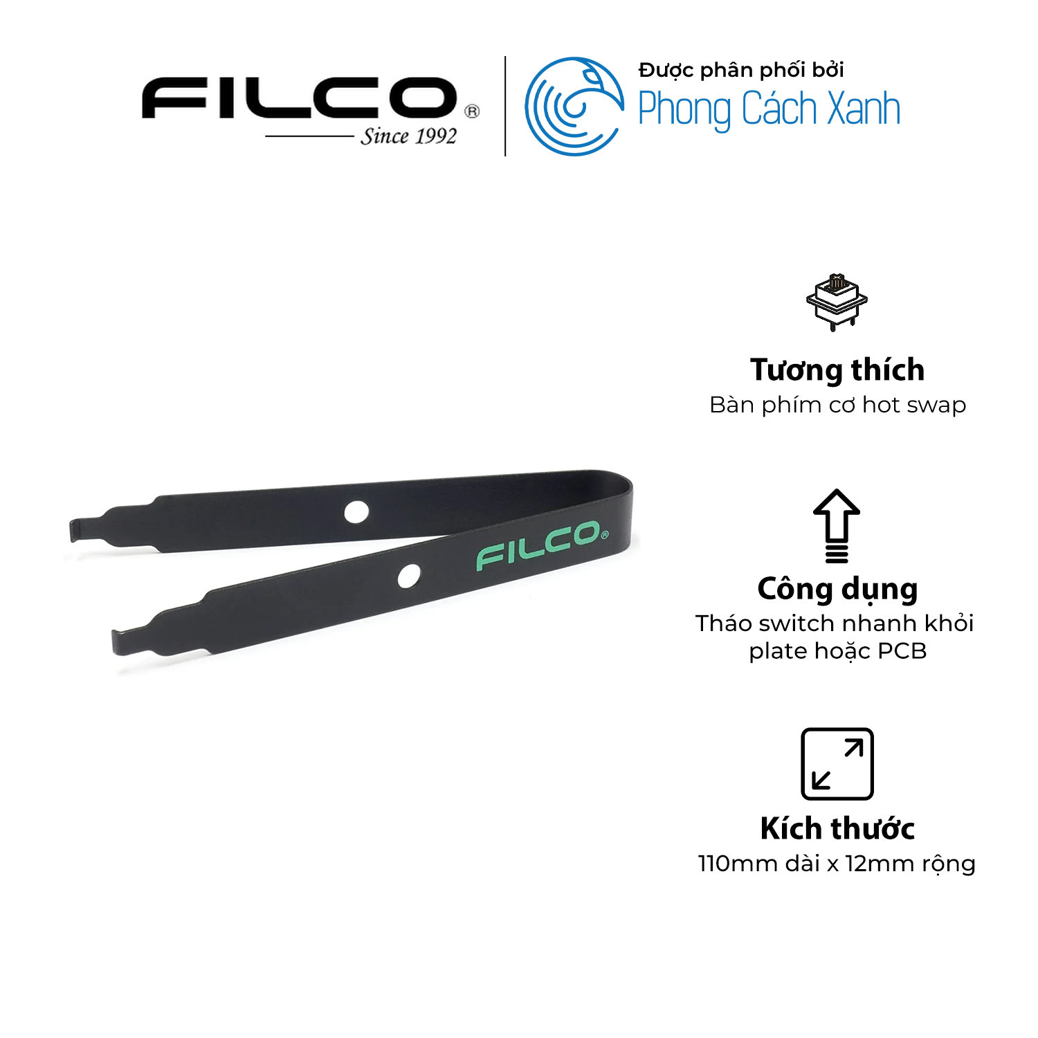 Dụng cụ gỡ switch Filco Switch Puller - Hàng Chính Hãng