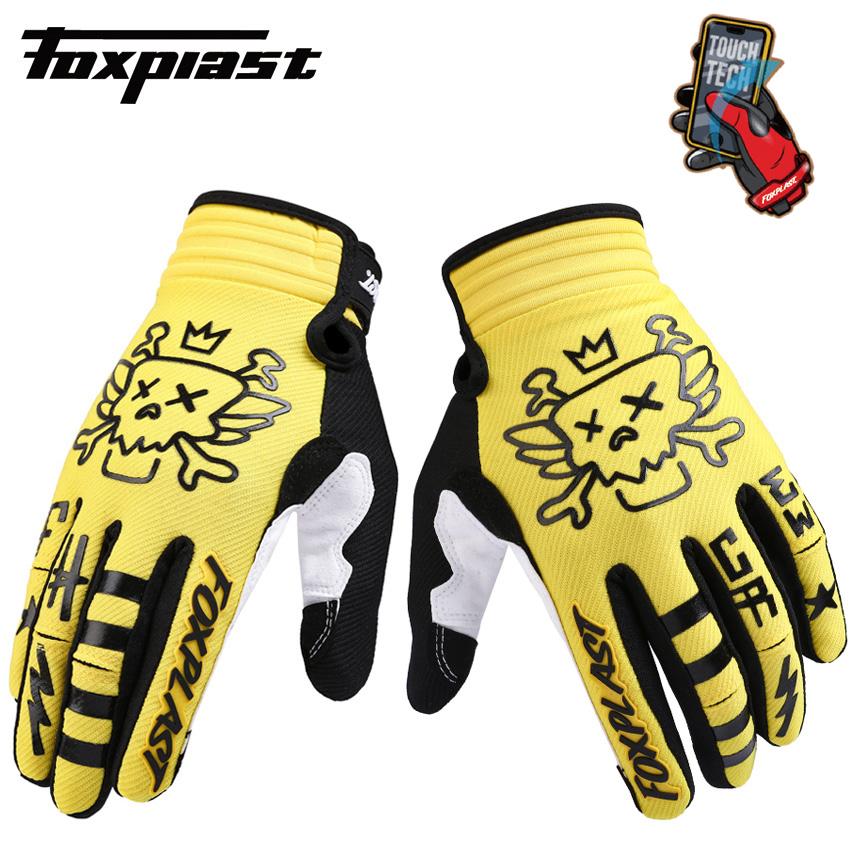 2020 Foxplast MX Cảo Tháo Găng Tay Xe Đạp Găng Tay MTB Bụi Bẩn Xe Đạp Găng Tay Moto Đua Xe Thể Thao Găng Tay Xe Máy
