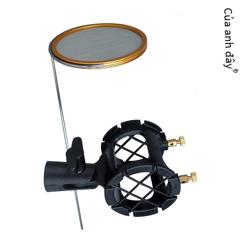Micro điện thoại di động RODD tốt nhất đế micro chống sốc giá đỡ chống sốc bằng kim loại lưới chống phun + giá treo chống sốc