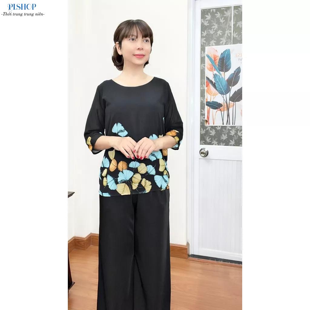 Đồ Bộ Trung Niên Cho Bà, Mẹ Lịch Sự Thoải Mái. Mẫu Đồ Bộ Dài Tặng Mẹ Tặng Bà Ý Nghĩa
