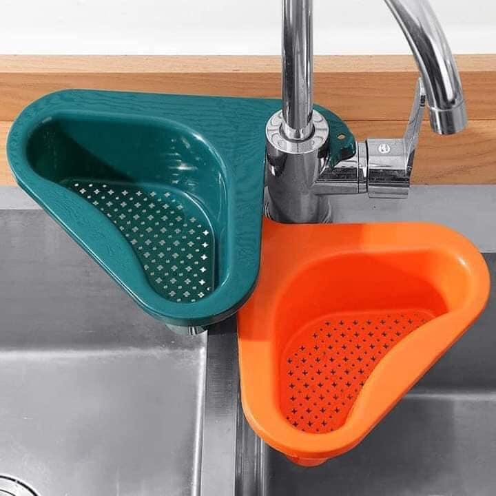 Khay Lọc Rác Hình Tam Giác Cạnh Bồn Rủa Chén Siêu Chắc Chắn