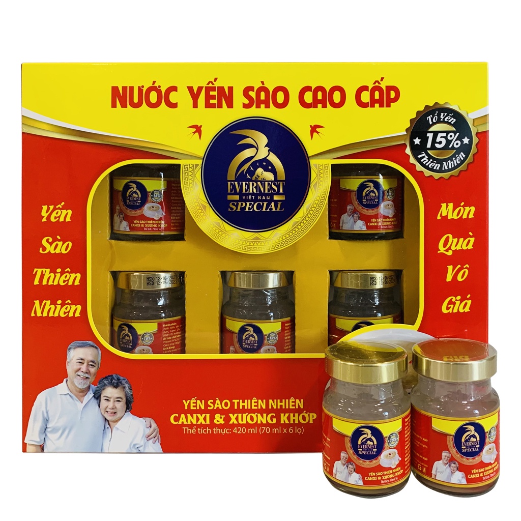 Hộp Nước Yến Sào Đường Phèn Evernest Special