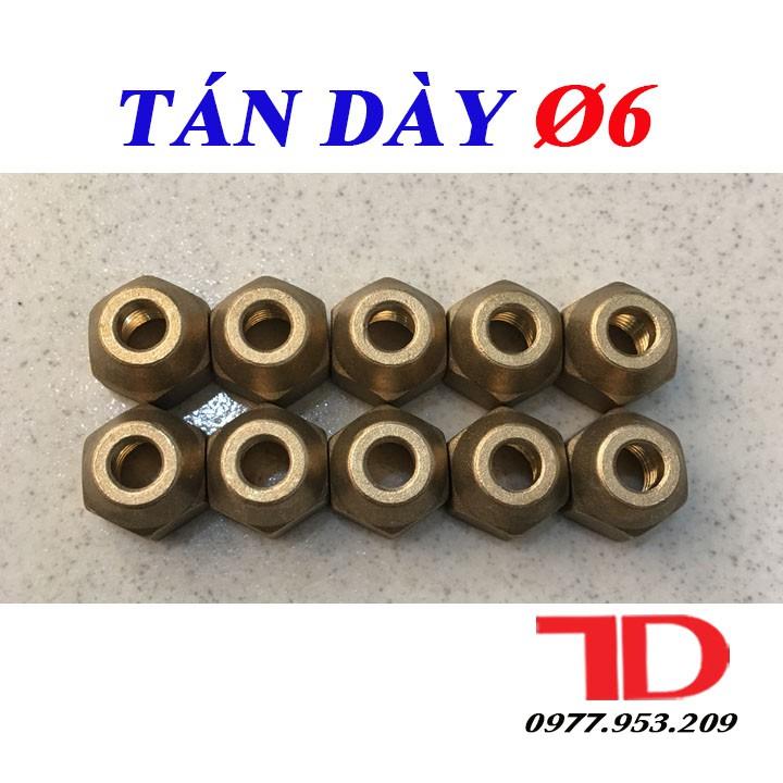 Combo 10 Tán Ống Đồng Phi 6 Loại Dày Tốt