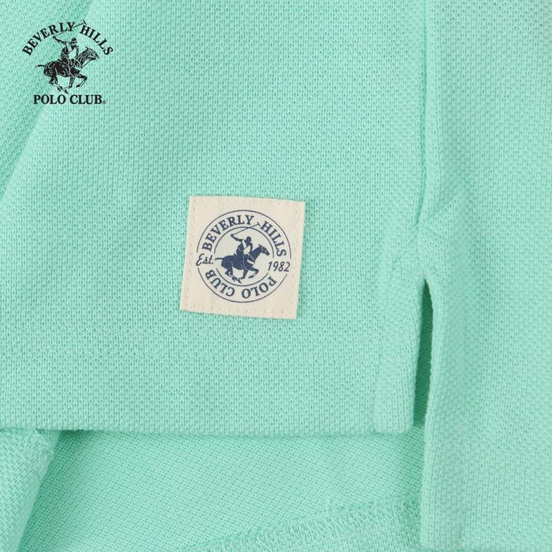 Áo polo Ngắn tay Nam Beverly Hills Polo Club Regularfit Xanh nhạt LB- PMRSS20TL045