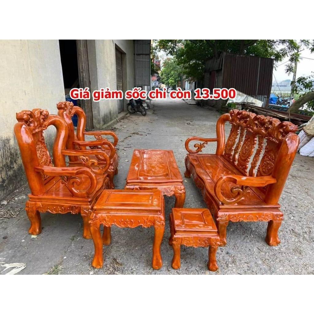 Bộ bàn ghế gỗ - Đồ Gỗ Bình Long 0388639288