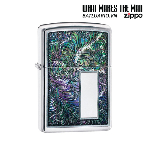 Bật Lửa Zippo 49139 – Zippo Colorful Venetian Design High Polish Chrome