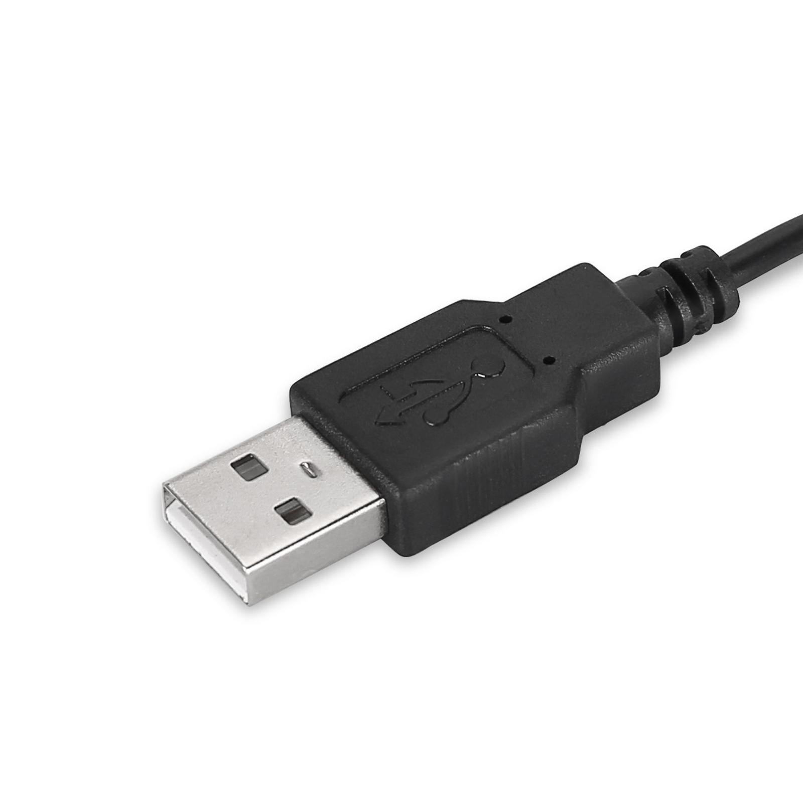 USB Computer Headset Rotating Microphone Comfortable for Call Center