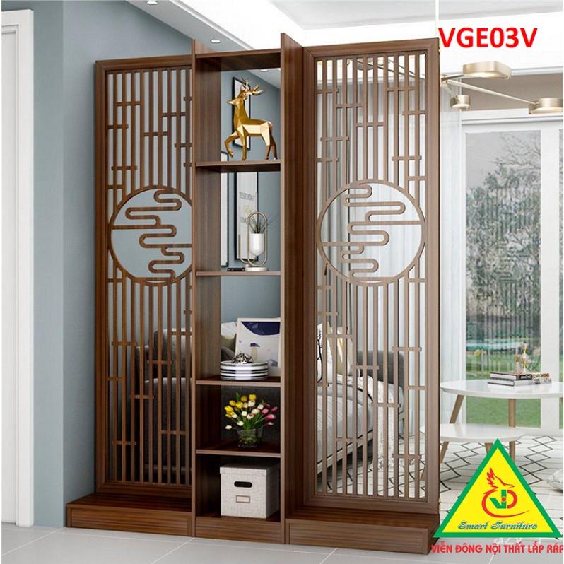 Vách ngăn liền kệ 2 vách 1 kệ VGE03V